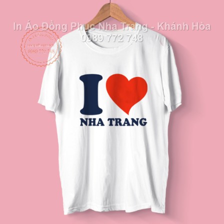 áo thun I love Nha Trang