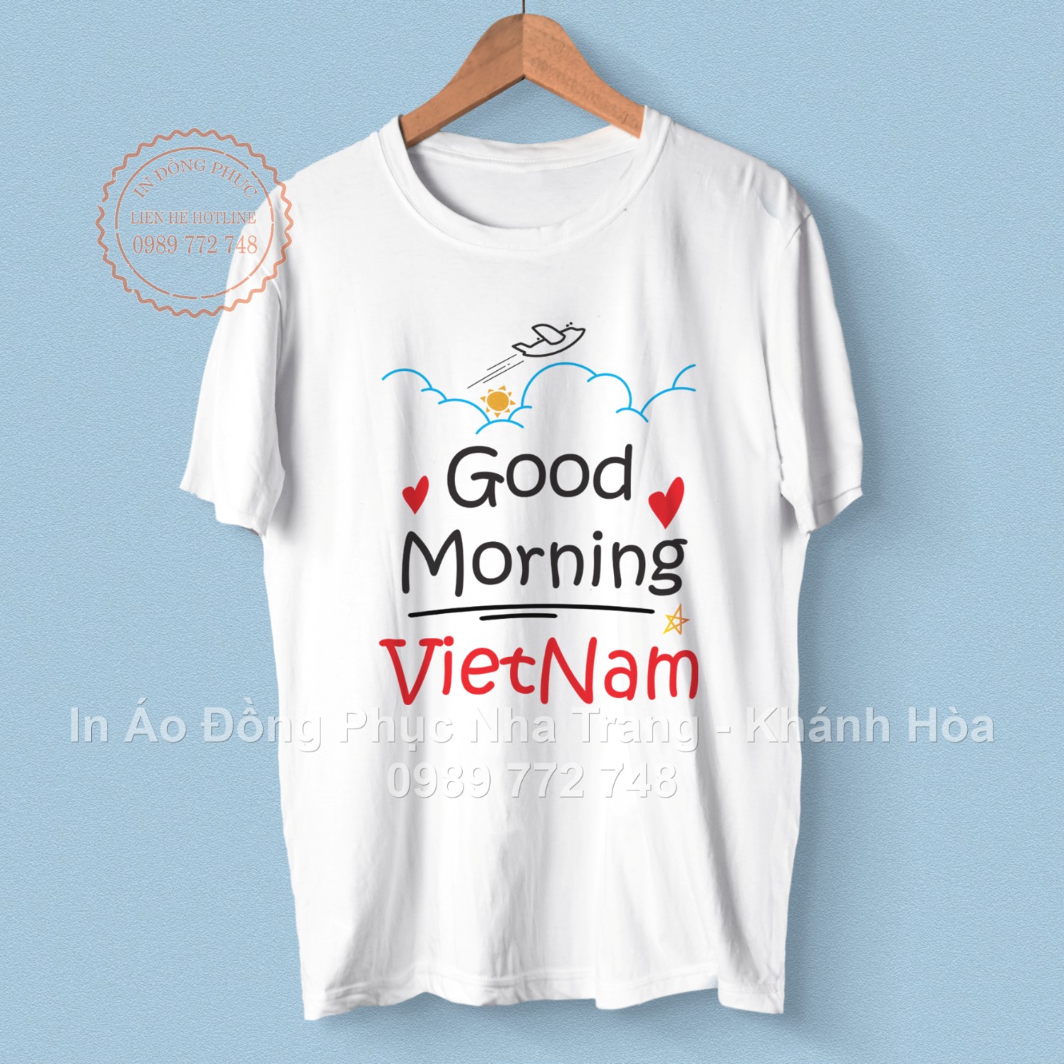 áo thun good morning viet nam